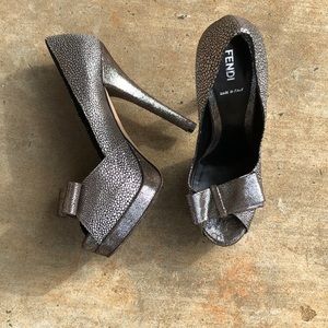 Fendi heels...